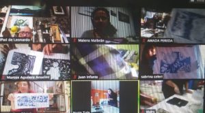 Concluyó con éxito el Taller virtual de Tecnoxilografía