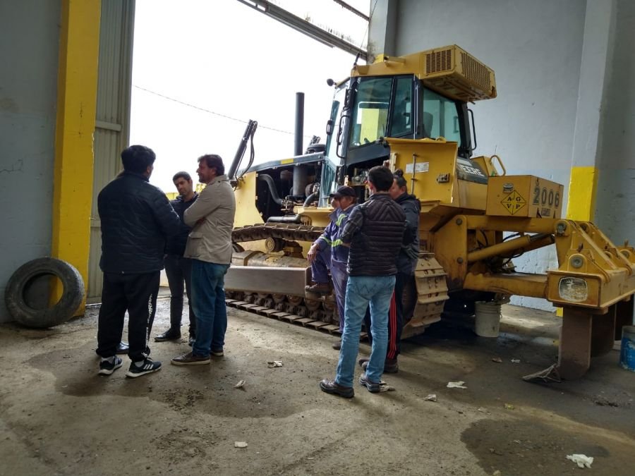 Concretan acciones conjuntas en el vaciadero municipal de Río Gallegos