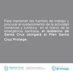 Plan "Santa Cruz Protege": Requisitos, beneficios y condiciones