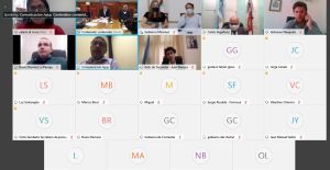Santa Cruz participó de una mesa federal de comunicación en relación al COVID-19