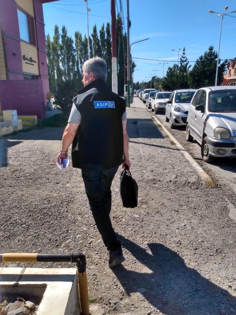 ASIP realizó operativo de fiscalización y notificaciones en El Calafate y Chaltén