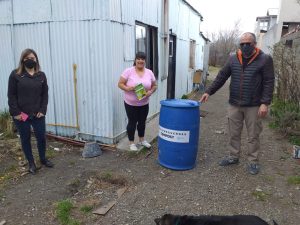 “Acciones Verdes”: Se entregaron composteras a vecinos y vecinas de Río Gallegos