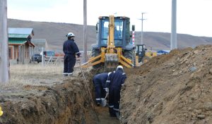 Comenzó la obra de extensión de redes de gas en Río Turbio
