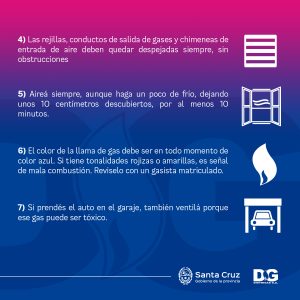Distrigas S.A recuerda siete consejos básicos para evitar el riesgo de inhalación de monóxido de carbono