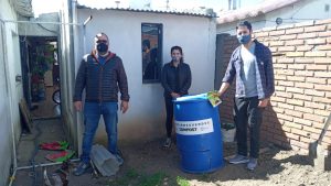 Se entregaron composteras en Río Gallegos