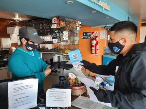 Los comercios de Río Gallegos se suman a la campaña de sensibilización sobre COVID 19