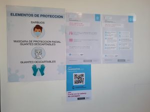 Los comercios de Río Gallegos se suman a la campaña de sensibilización sobre COVID 19