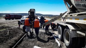 Vialidad Provincial concreta tareas de bacheo en la Ruta Nacional Nº3
