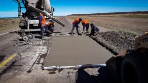 Vialidad Provincial concreta tareas de bacheo en la Ruta Nacional Nº3