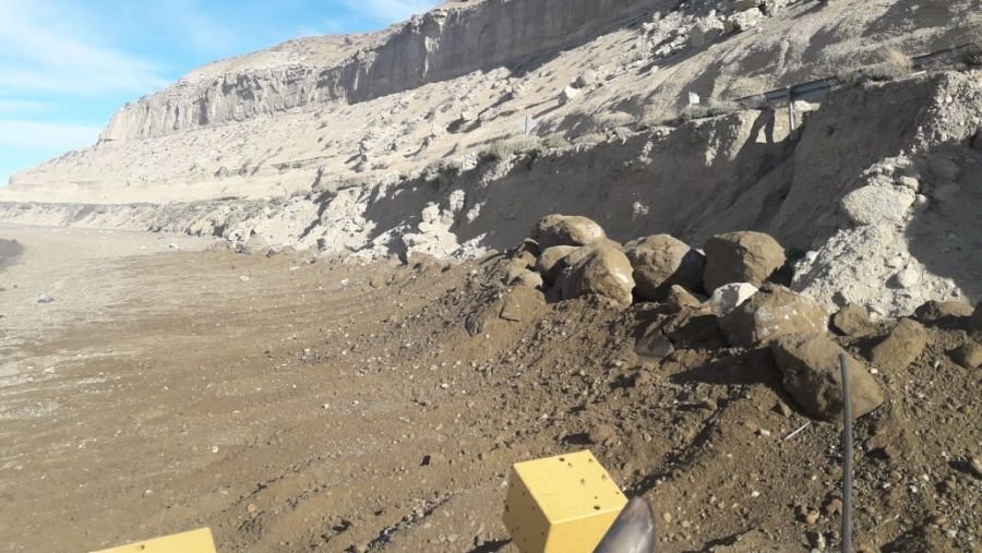 Vialidad Provincial concreta tareas en la Ruta Nacional Nº 288