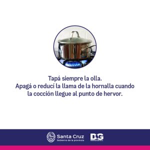 Distrigas recuerda algunos consejos para un uso más eficiente del gas al cocinar