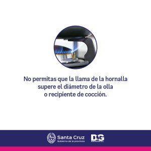 Distrigas recuerda algunos consejos para un uso más eficiente del gas al cocinar