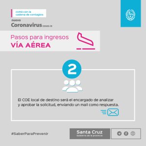Requisitos obligatorios para abordar vuelos comerciales a Santa Cruz