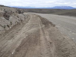 Vialidad Provincial realizó tareas para acondicionar la Ruta Provincial Nº 39