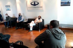 El Gobierno Provincial define las medidas de seguridad para la llegada del primer vuelo a Río Gallegos