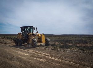 Vialidad Provincial articula acciones con el Municipio de Puerto Santa Cruz