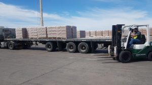 El puerto de Puerto Deseado exportará por primera vez 15 mil toneladas de cemento