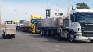 El puerto de Puerto Deseado exportará por primera vez 15 mil toneladas de cemento