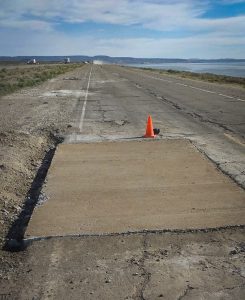 Continúa el bacheo en la Ruta Nacional N° 3