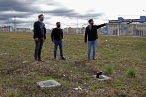 Autoridades recorrieron el predio del PROCREAR en Río Gallegos