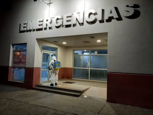 Continúan sanitizando edificios públicos de Zona Norte