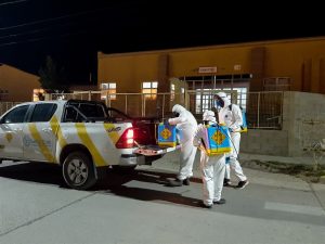 Continúan sanitizando edificios públicos de Zona Norte