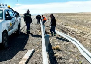 Vialidad Provincial acondiciona las rutas y caminos de Santa Cruz