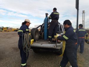 El Gobierno provincial realiza y supervisa tareas en Río Gallegos