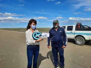 Autoridades de Producción visitaron la localidad de Puerto Santa Cruz