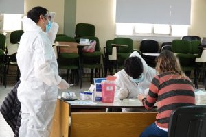 Comenzaron las pruebas de anticuerpos para COVID-19 a agentes provinciales