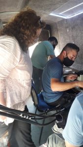 Trabajan en la red provincial de fibra óptica