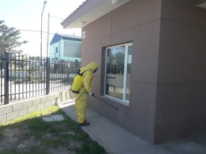 Distrigas realizó tareas de desinfección en sus oficinas de Río Gallegos y Pico Truncado