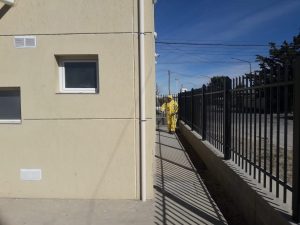 Distrigas realizó tareas de desinfección en sus oficinas de Río Gallegos y Pico Truncado