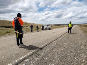 Vialidad Provincial realiza tareas en la Ruta Provincial Nº 5