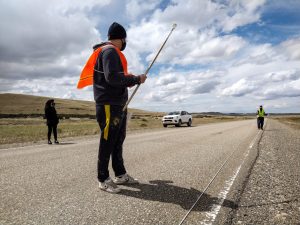 Vialidad Provincial realiza tareas en la Ruta Provincial Nº 5