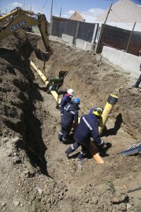 Ultiman detalles para el inicio de la obra de extensión de red de gas para el Barrio 22 de Septiembre en Río Gallegos