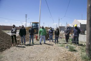 Ultiman detalles para el inicio de la obra de extensión de red de gas para el Barrio 22 de Septiembre en Río Gallegos