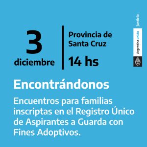 Charlas Informativas para familias que aspiran a ingresar al Registro Único de Aspirantes a Guarda con Fines Adoptivos