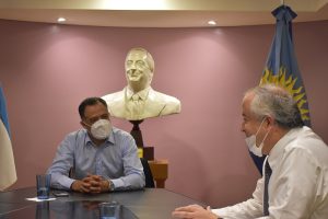 El Gobierno de Santa Cruz se reunió con el Embajador de Chile en Argentina