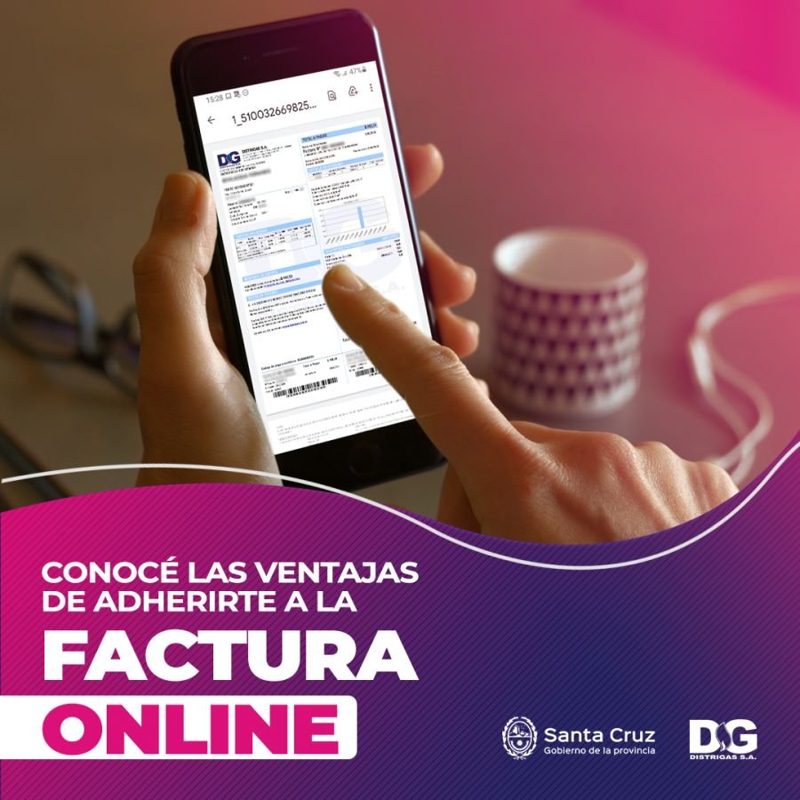 Factura Online: Distrigas recuerda sus ventajas