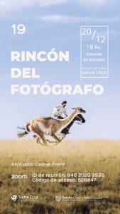 El Rincón del Fotógrafo virtual propone un cierre de ciclo de lujo con Céline Frers