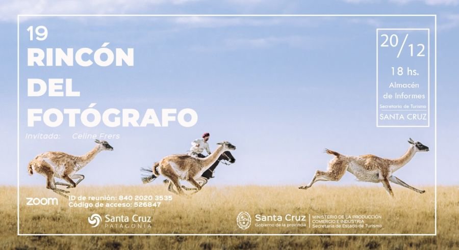 El Rincón del Fotógrafo virtual propone un cierre de ciclo de lujo con Céline Frers