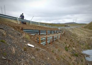 Vialidad Provincial concreta trabajos en la Ruta Nº 40