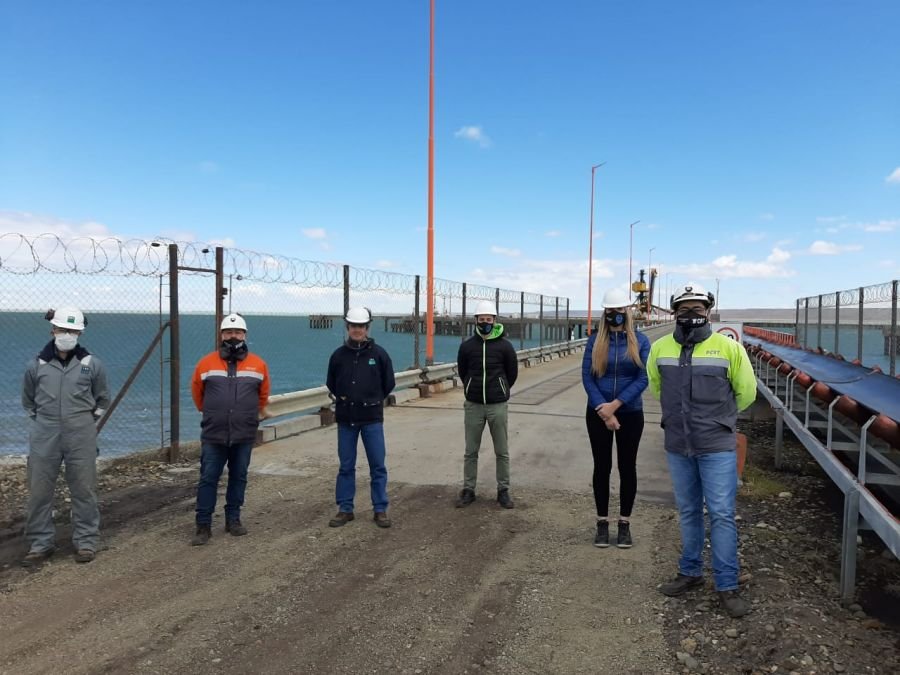 Punta Loyola: avanza la puesta a punto del muelle “Presidente Arturo Illia”