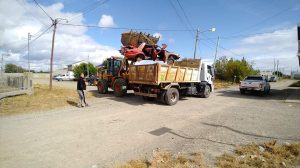 Vialidad Provincial concreta acciones en Río Gallegos