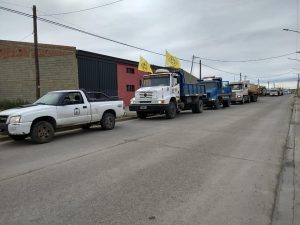 Vialidad Provincial concreta acciones en Río Gallegos