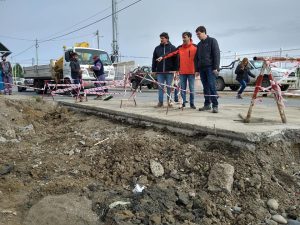 Vialidad Provincial concreta acciones en Río Gallegos