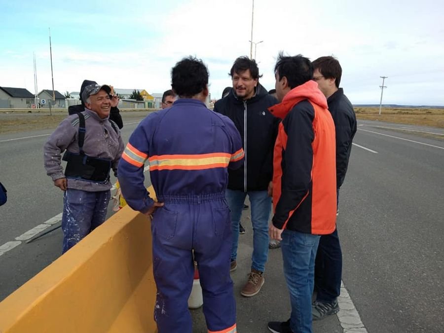 Vialidad Provincial concreta acciones en Río Gallegos