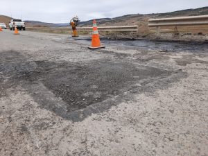 Autoridades de Vialidad Provincial supervisaron las tareas que se concretan en la Ruta Nacional Nº 40