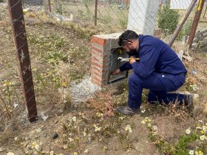 Recorrieron obras de extensión de gas en Río Gallegos
